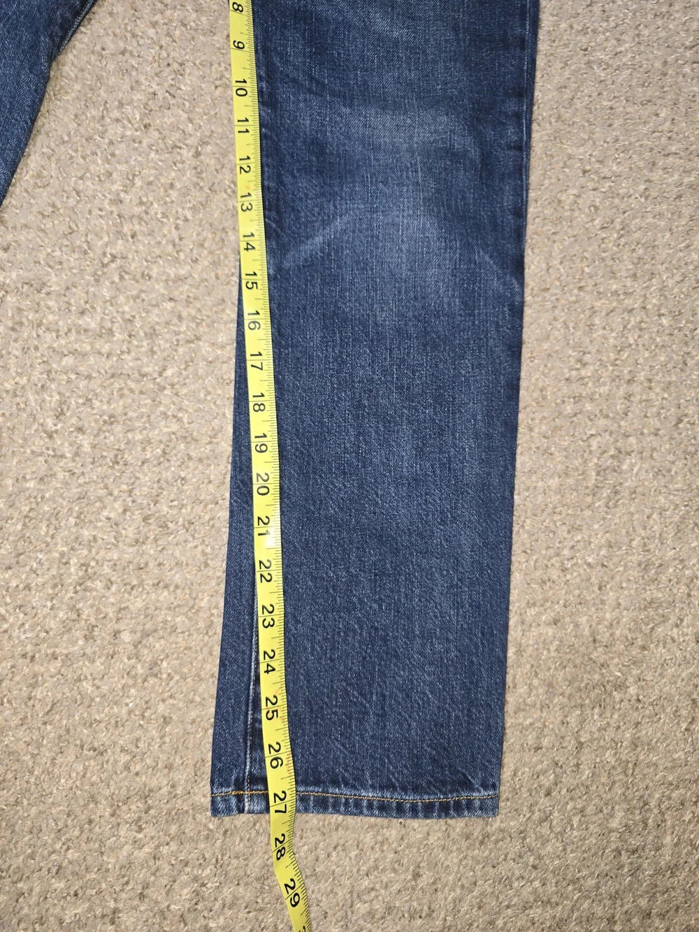 Frame Denim Women’s Dark Blue Straight Jeans Size 25